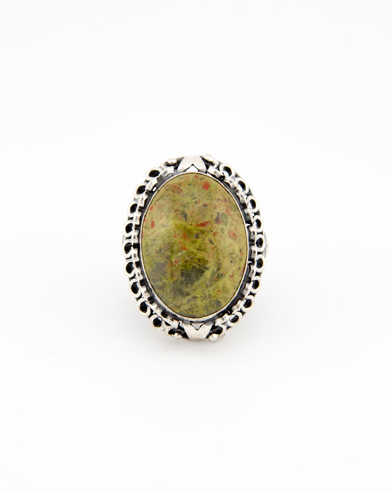 Boho ring – Jasper