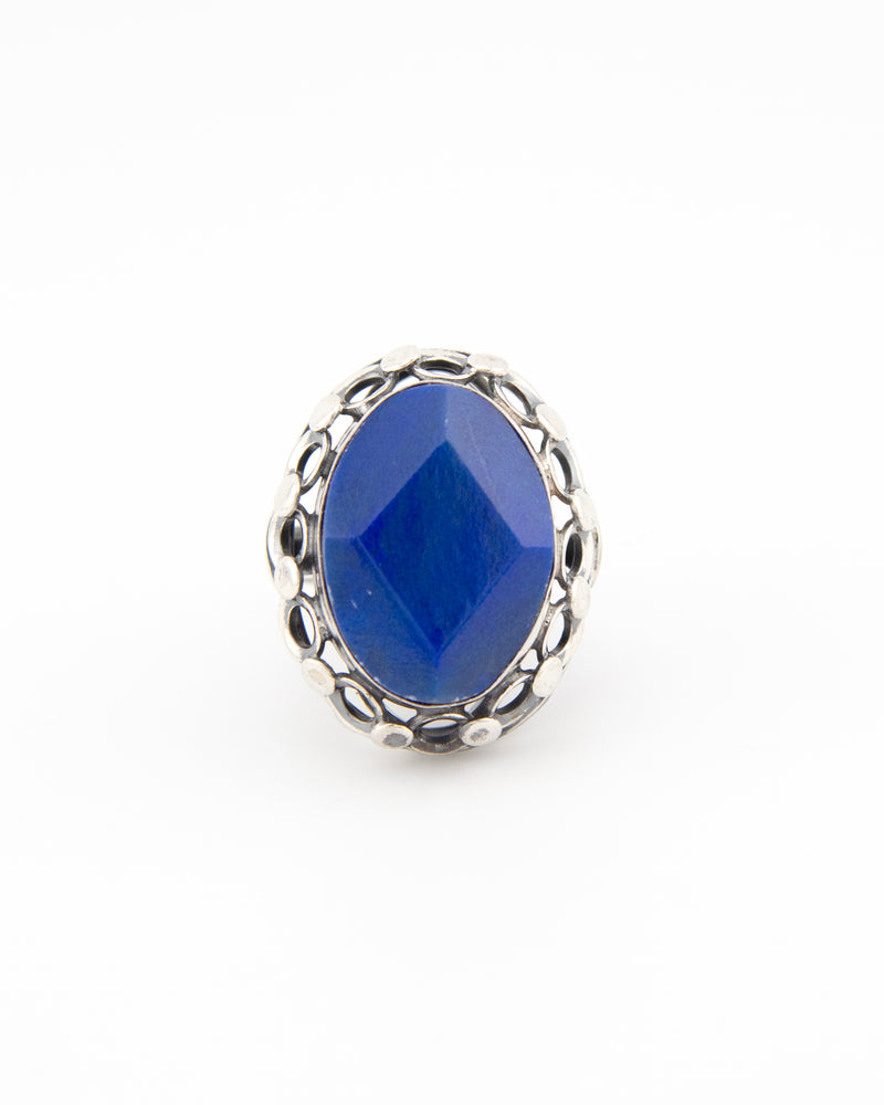 Boho ring – Lapis lazuli