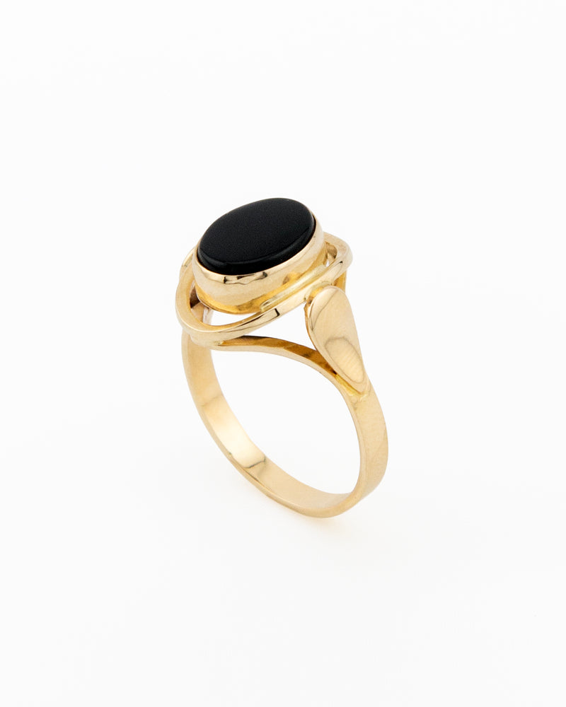 Lumen ring – Onyx