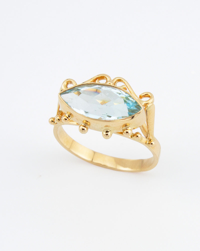 Blue Sky Ring – Topaz