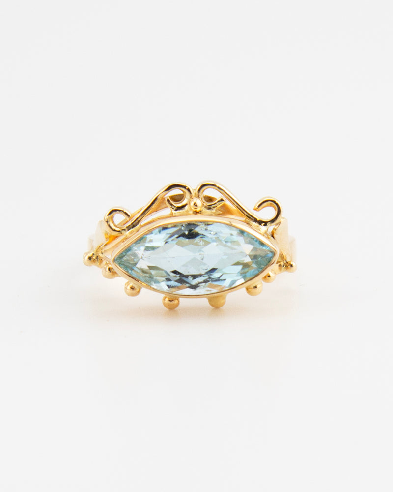 Blue Sky Ring – Topaz