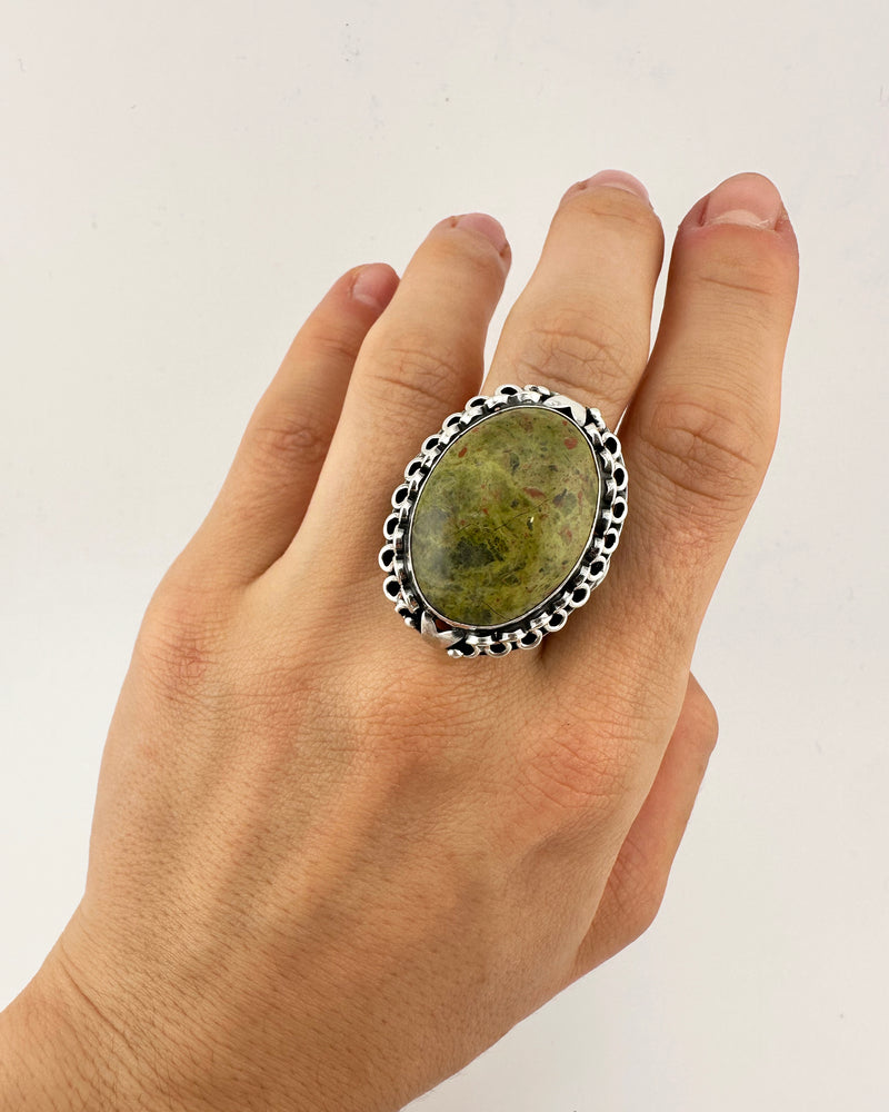 Boho ring – Jasper